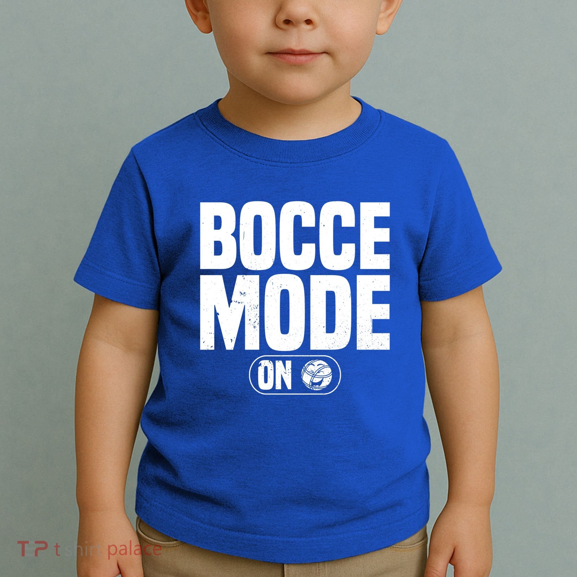 Bocce Mode On Boccia Player Bocce Ball Player Gift Toddler T-Shirt