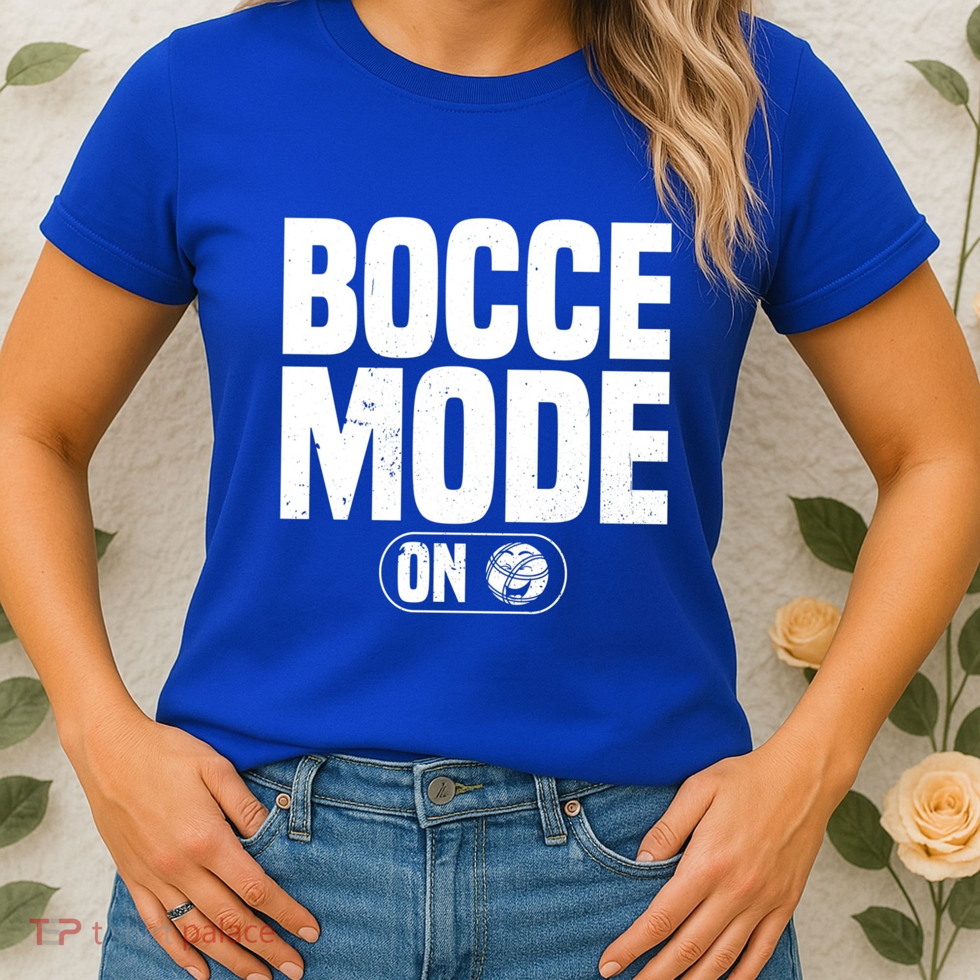 Bocce Mode On Boccia Player Bocce Ball Player Gift Women's T-Shirt