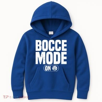 Bocce Mode On Boccia Player Bocce Ball Player Gift Kids Hoodie