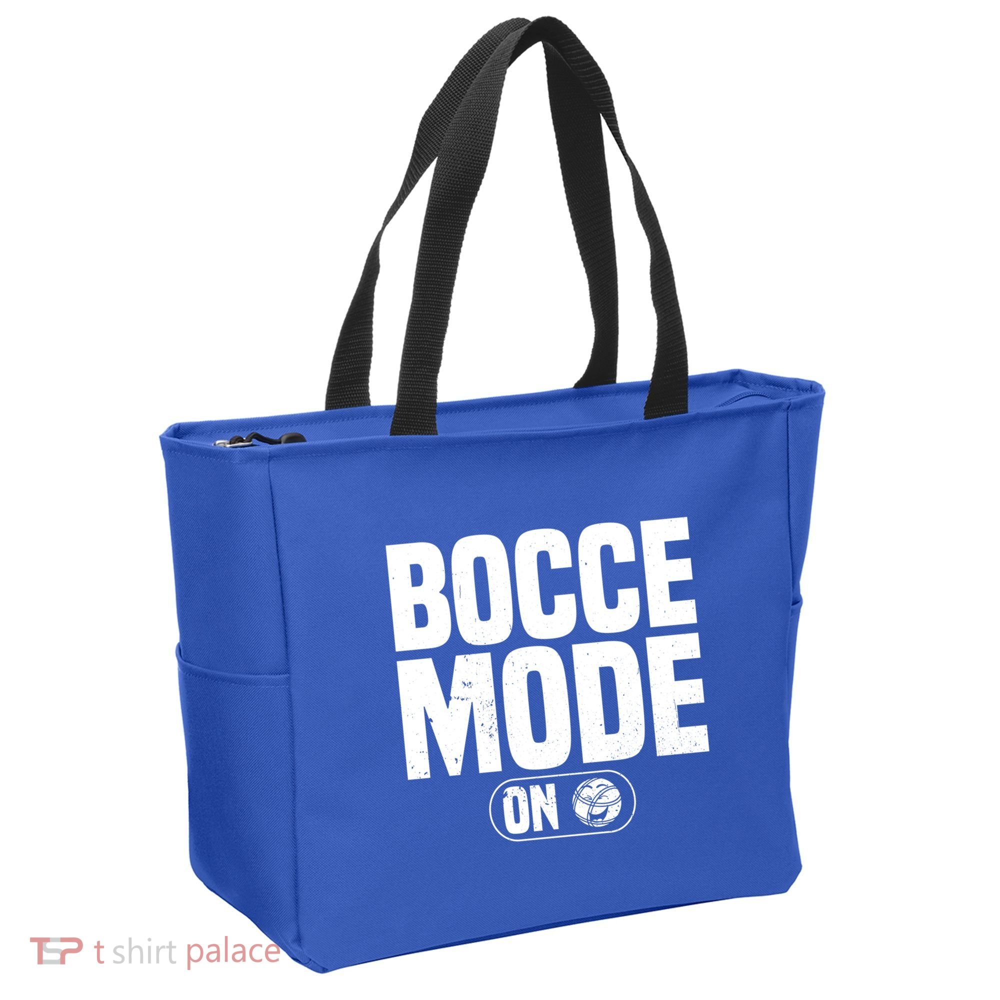 Bocce Mode On Boccia Player Bocce Ball Player Gift Tote Bag