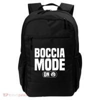 Boccia Mode On Boccia Player Bocce Ball Player Gift Backpack thumb 0