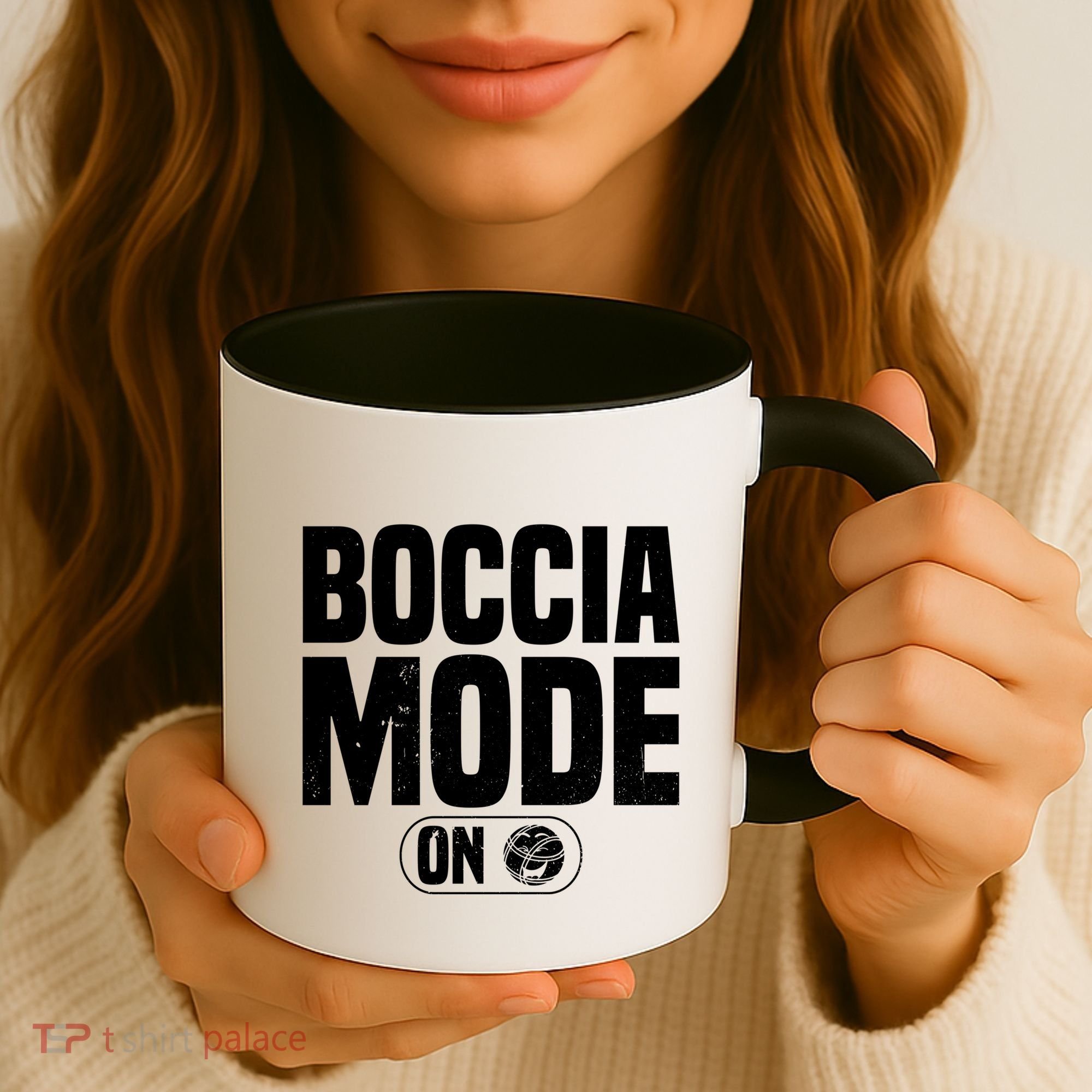 Boccia Mode On Boccia Player Bocce Ball Player Gift Coffee Mug