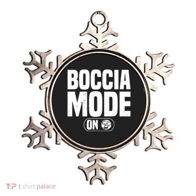 Boccia Mode On Boccia Player Bocce Ball Player Gift Ornament