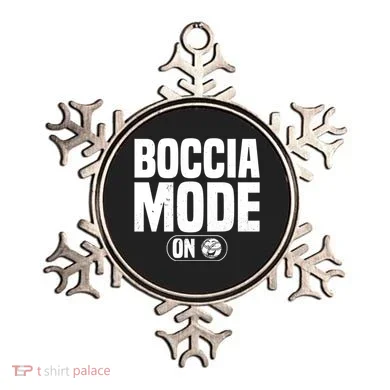 Boccia Mode On Boccia Player Bocce Ball Player Gift Ornament