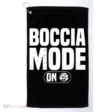 Boccia Mode On Boccia Player Bocce Ball Player Gift Golf Towel