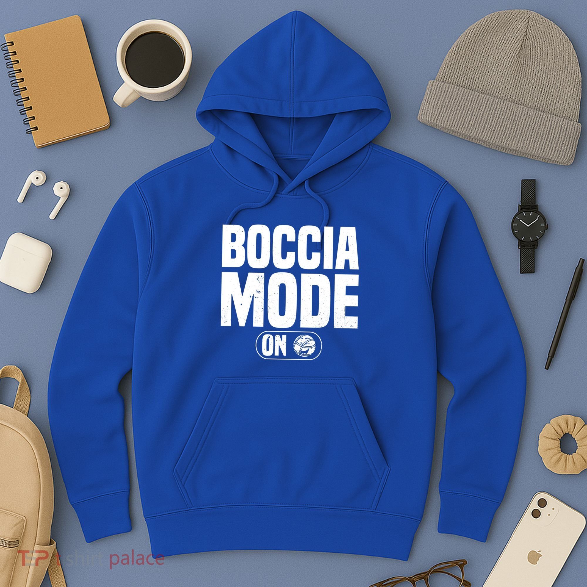 Boccia Mode On Boccia Player Bocce Ball Player Gift Hoodie