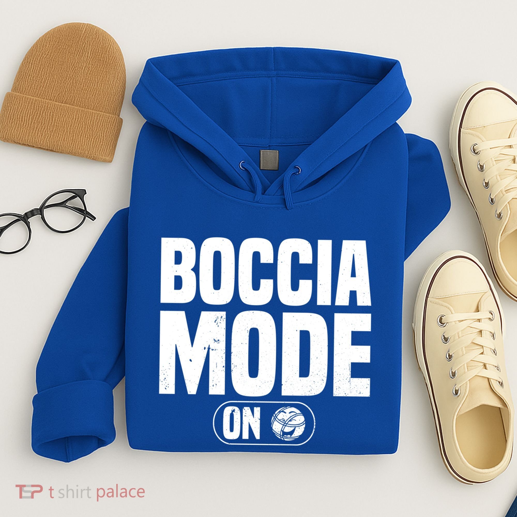 Boccia Mode On Boccia Player Bocce Ball Player Gift Hoodie