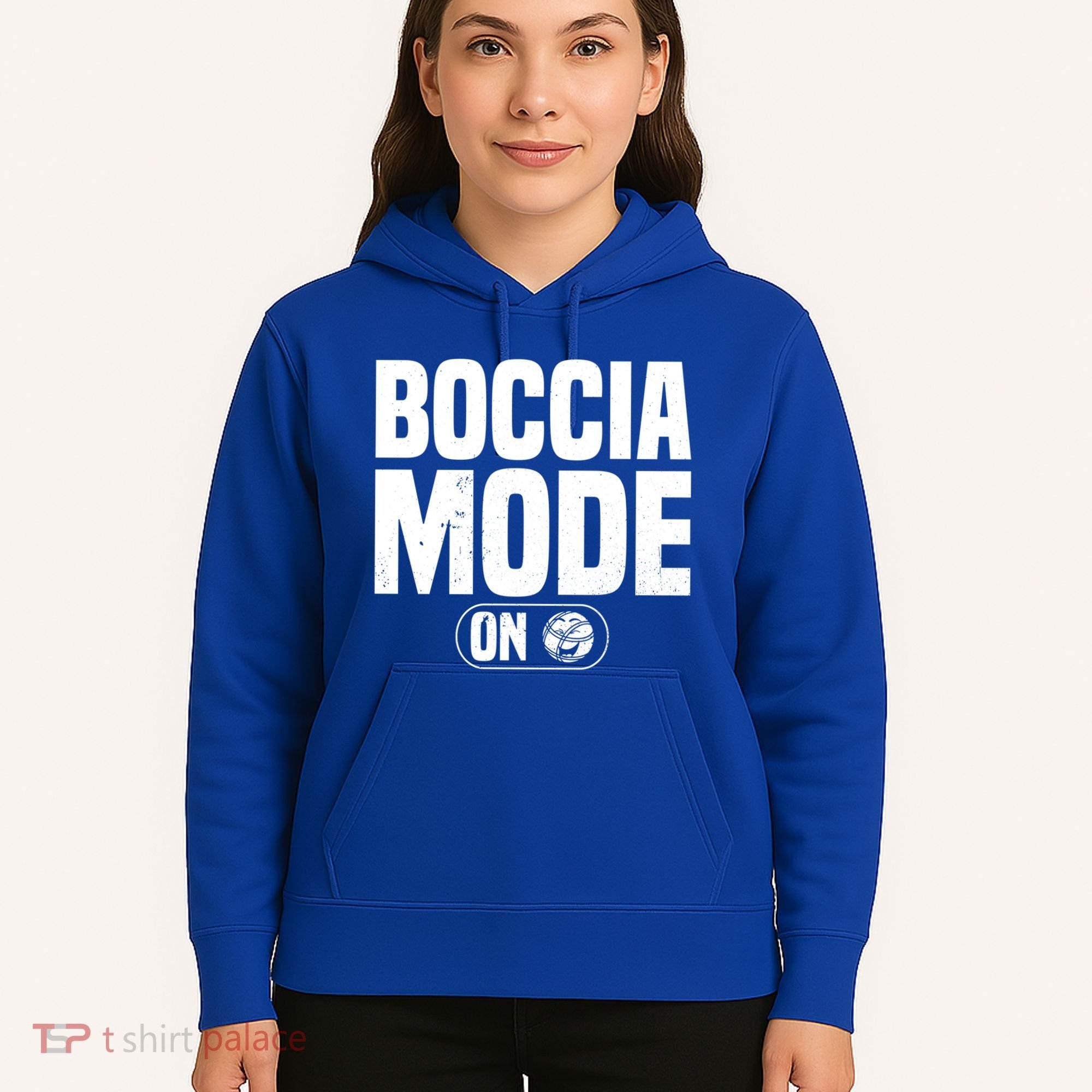 Boccia Mode On Boccia Player Bocce Ball Player Gift Hoodie
