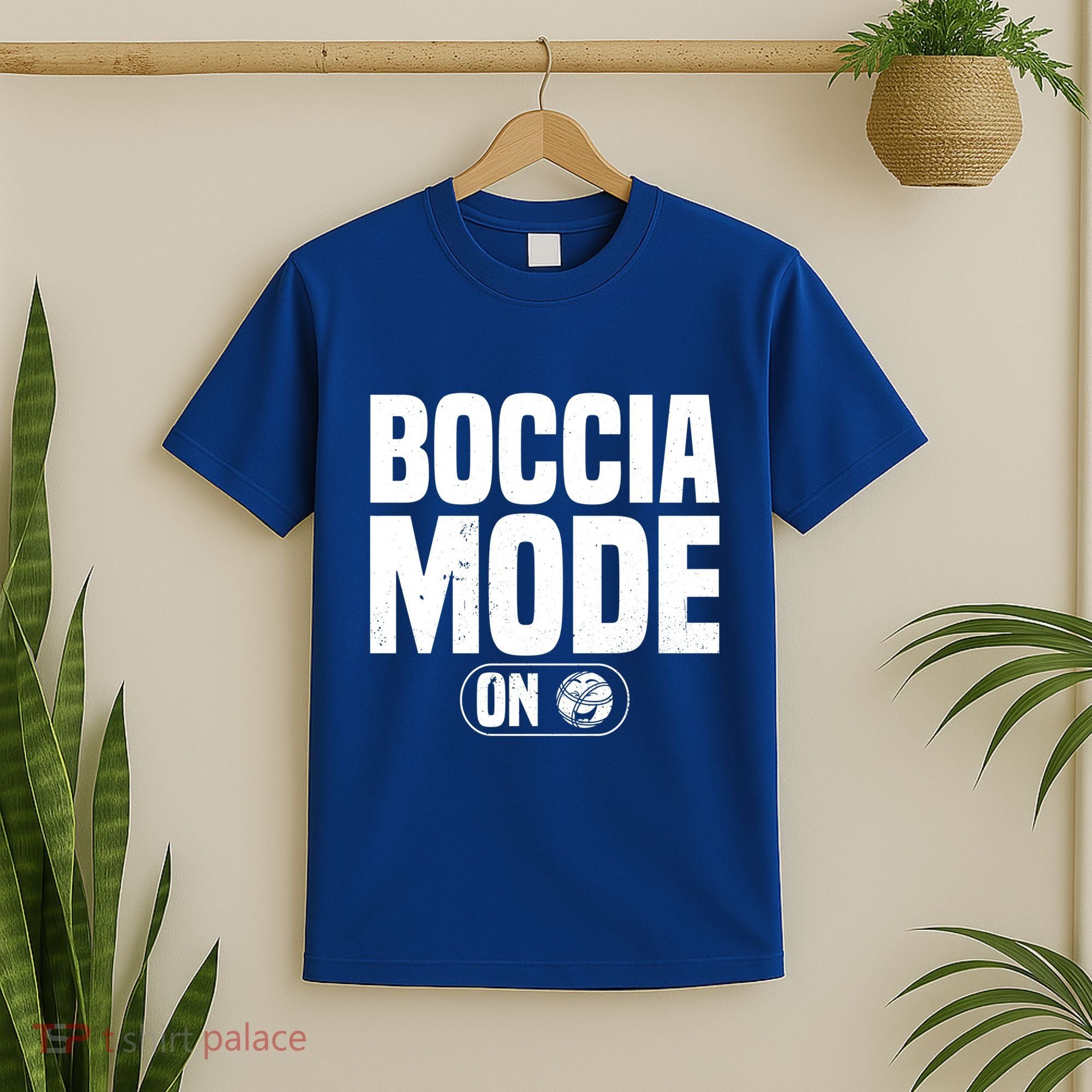 Boccia Mode On Boccia Player Bocce Ball Player Gift T-Shirt