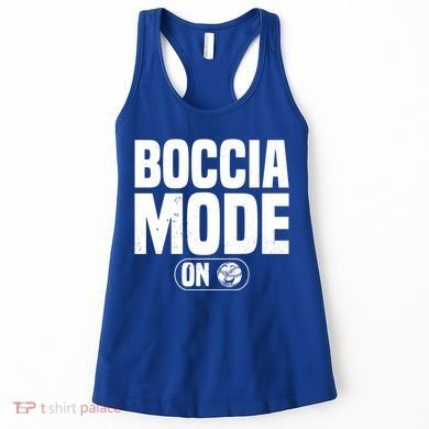Boccia Mode On Boccia Player Bocce Ball Player Gift Women's Tank Top