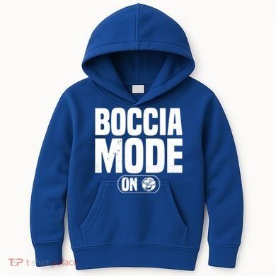 Boccia Mode On Boccia Player Bocce Ball Player Gift Kids Hoodie