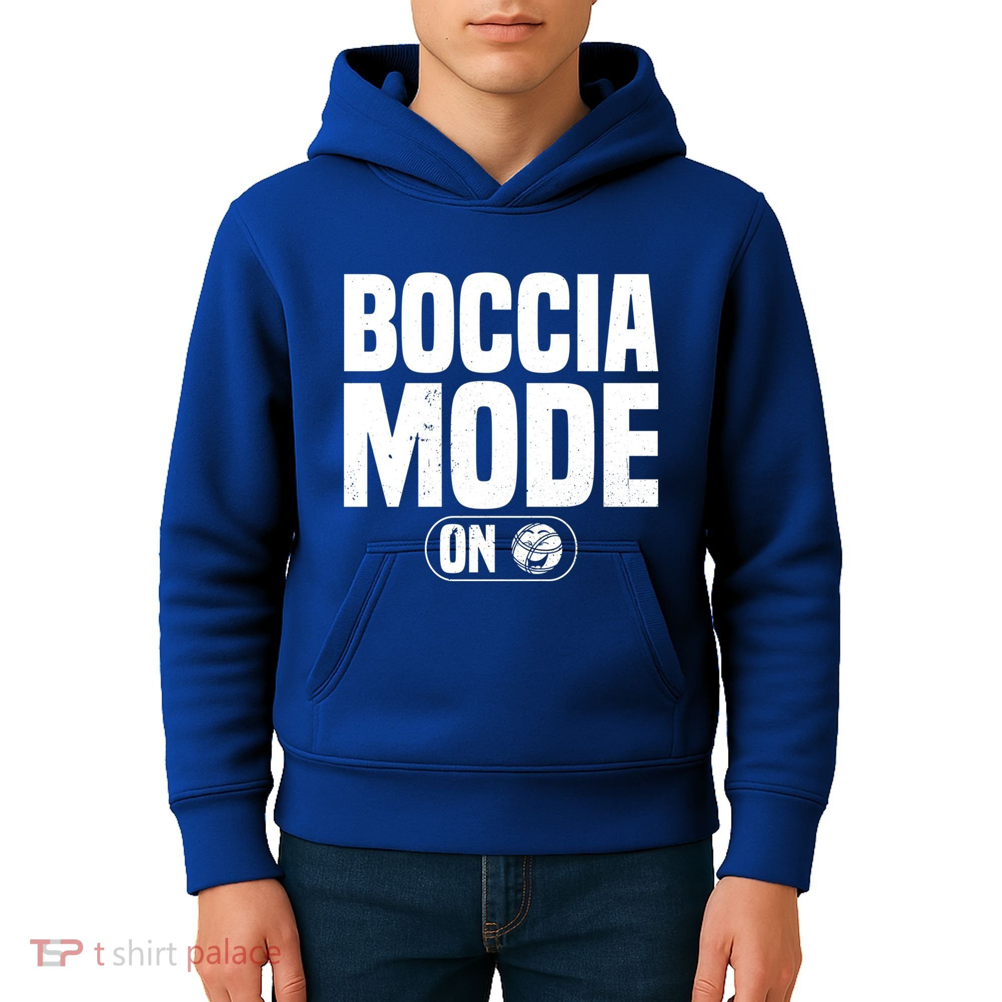 Boccia Mode On Boccia Player Bocce Ball Player Gift Kids Hoodie