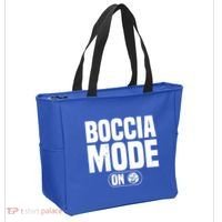 Boccia Mode On Boccia Player Bocce Ball Player Gift Tote Bag thumb 2
