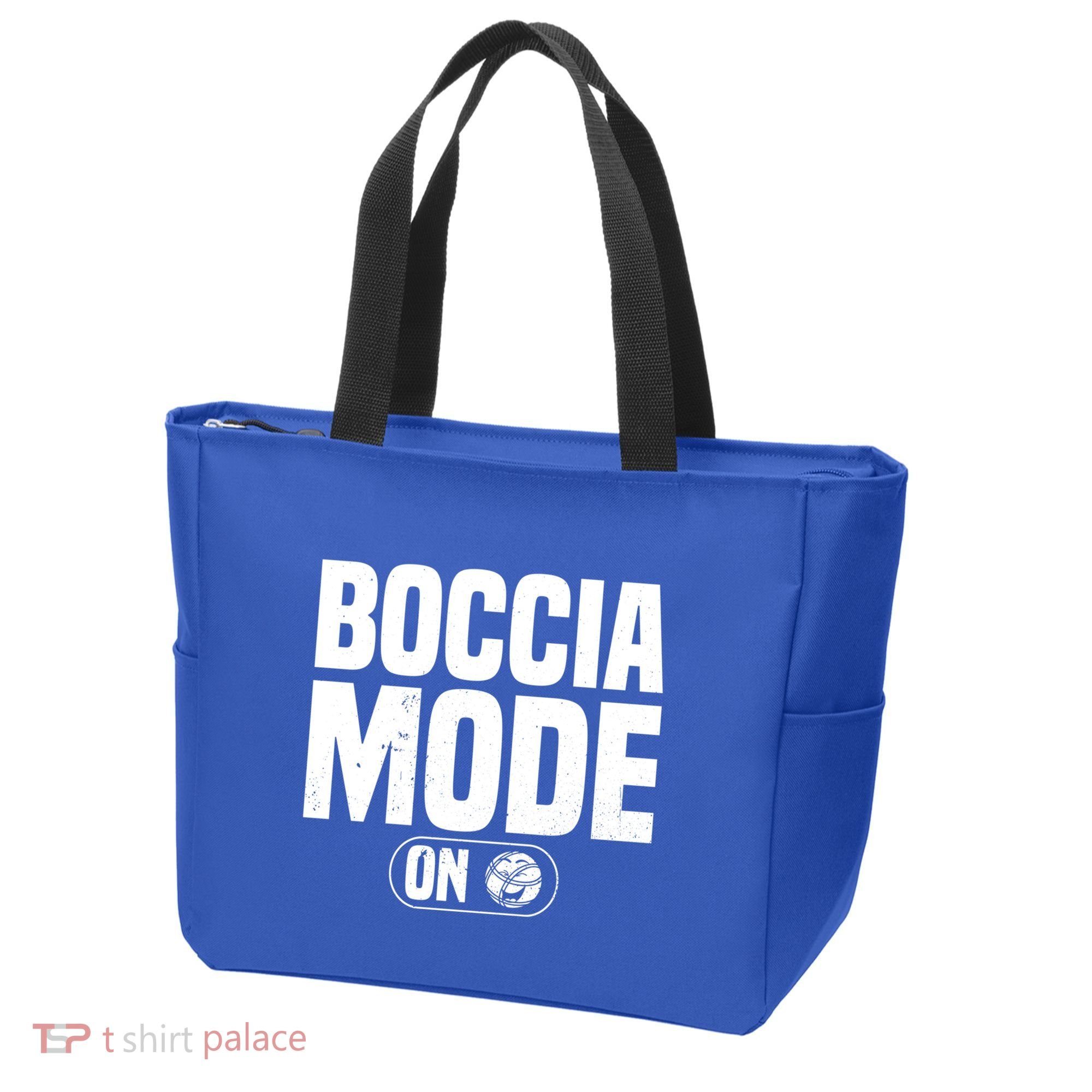 Boccia Mode On Boccia Player Bocce Ball Player Gift Tote Bag