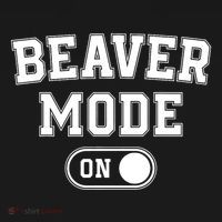 Beaver Mode On Costume Funny Dam Builder Gift Animal Lover Polo thumb 3