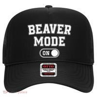 Beaver Mode On Costume Funny Dam Builder Gift Animal Lover Hat thumb 0