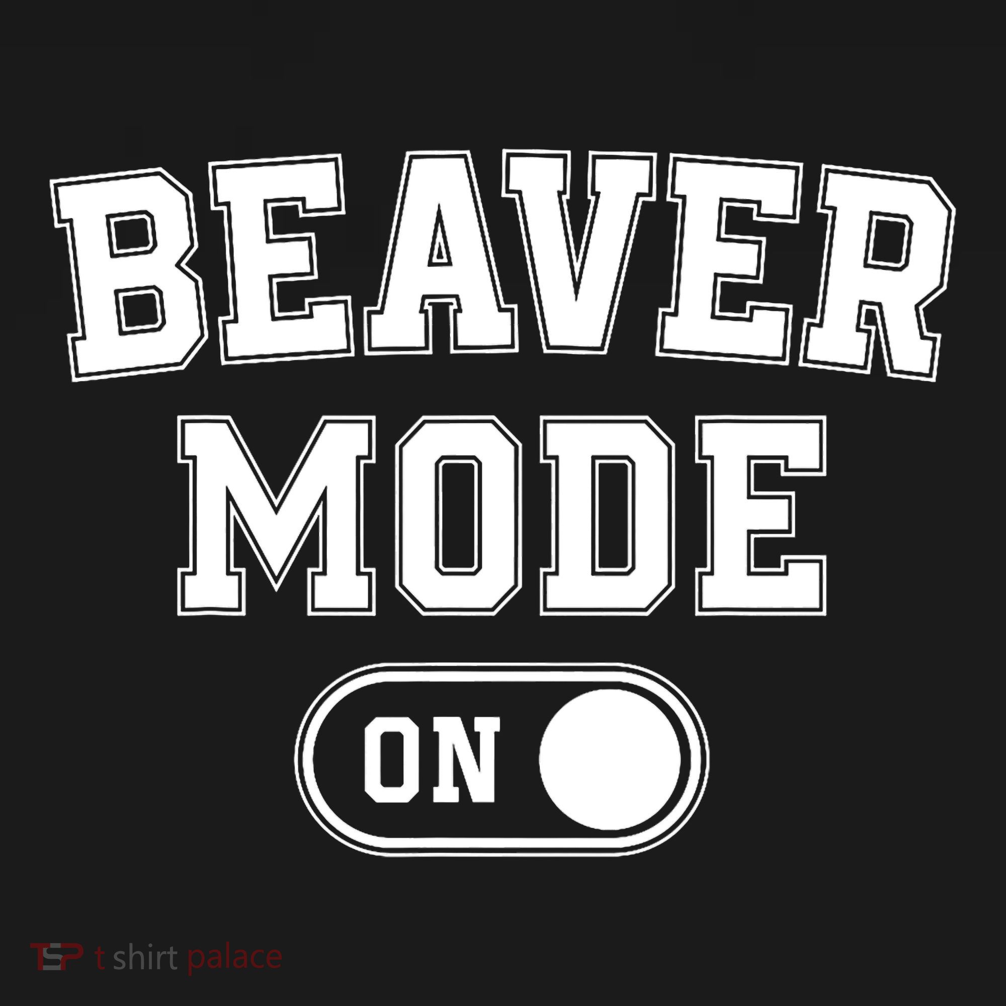 Beaver Mode On Costume Funny Dam Builder Gift Animal Lover Visor