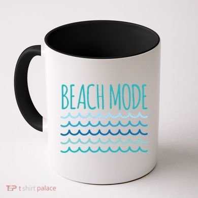 Beach Mode Ocean Wave Coffee Mug