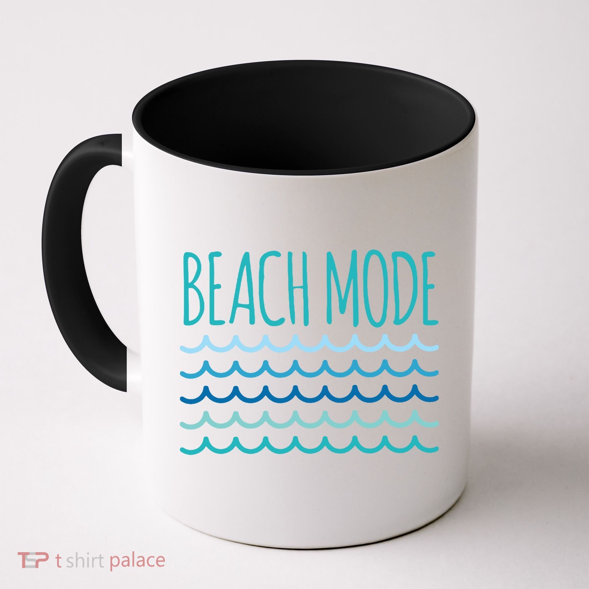 Beach Mode Ocean Wave Coffee Mug