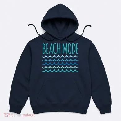 Beach Mode Ocean Wave Hoodie