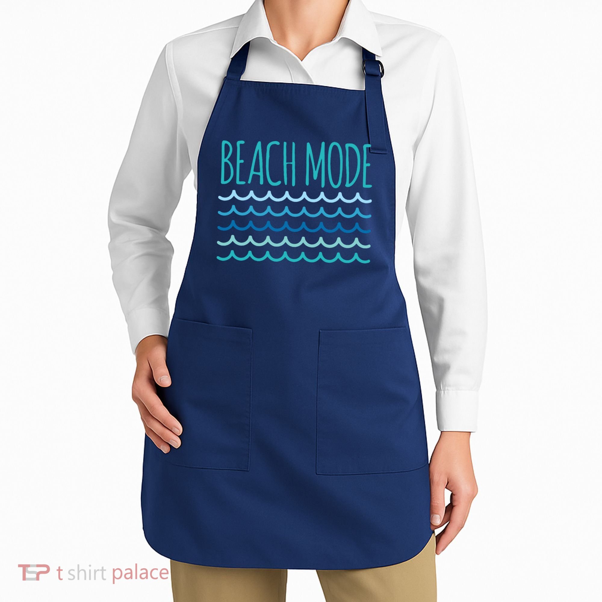 Beach Mode Ocean Wave Apron