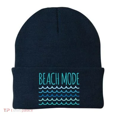 Beach Mode Ocean Wave Beanie