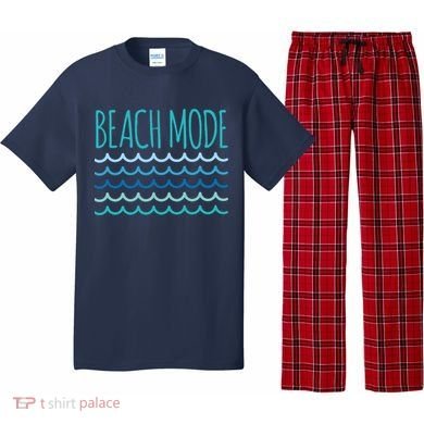 Beach Mode Ocean Wave Pajama Set