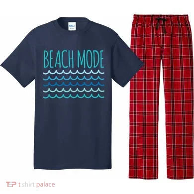 Beach Mode Ocean Wave Pajama Set