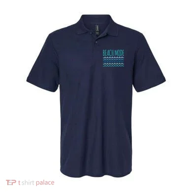 Beach Mode Ocean Wave Polo