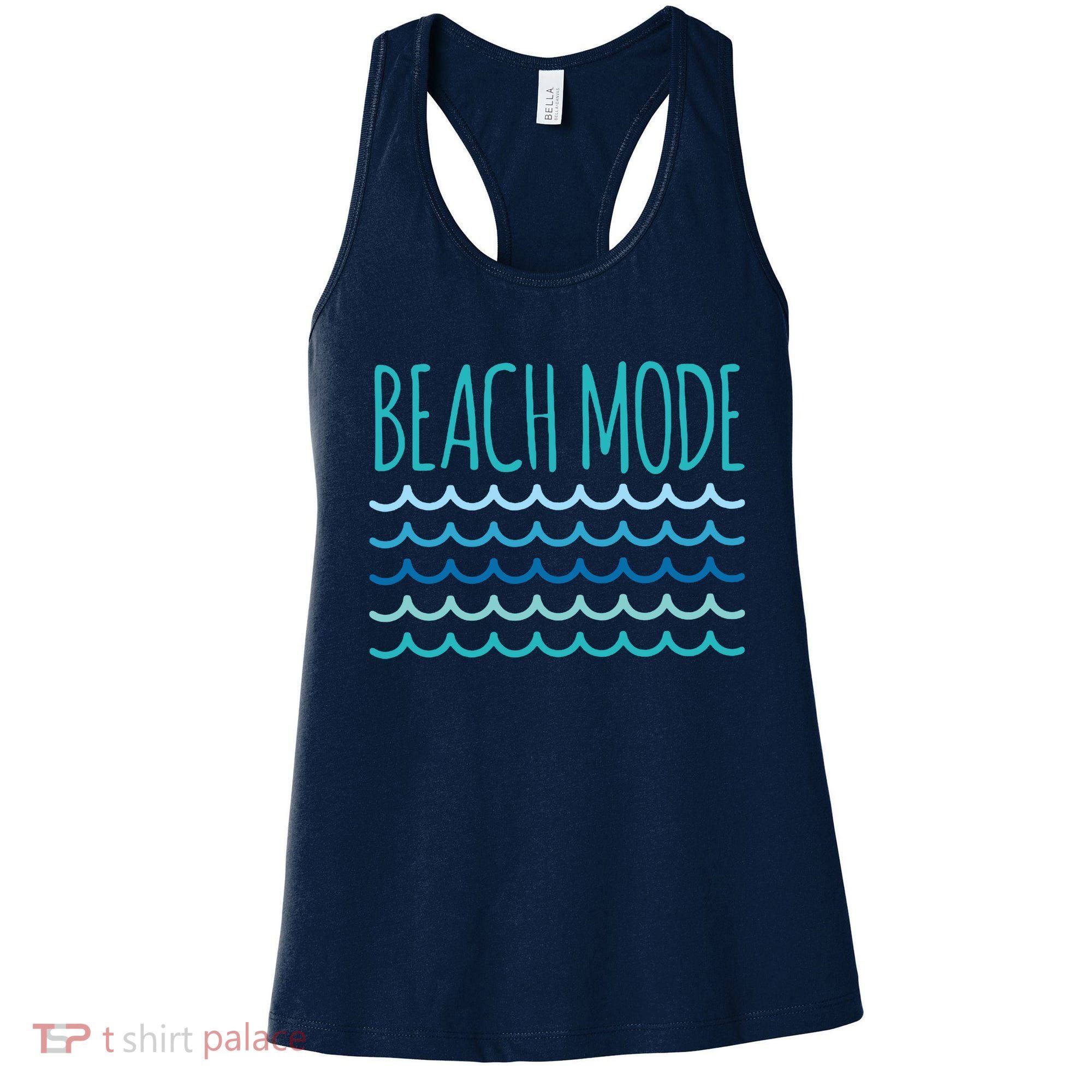 Beach Mode Ocean Wave Women's Tank Top