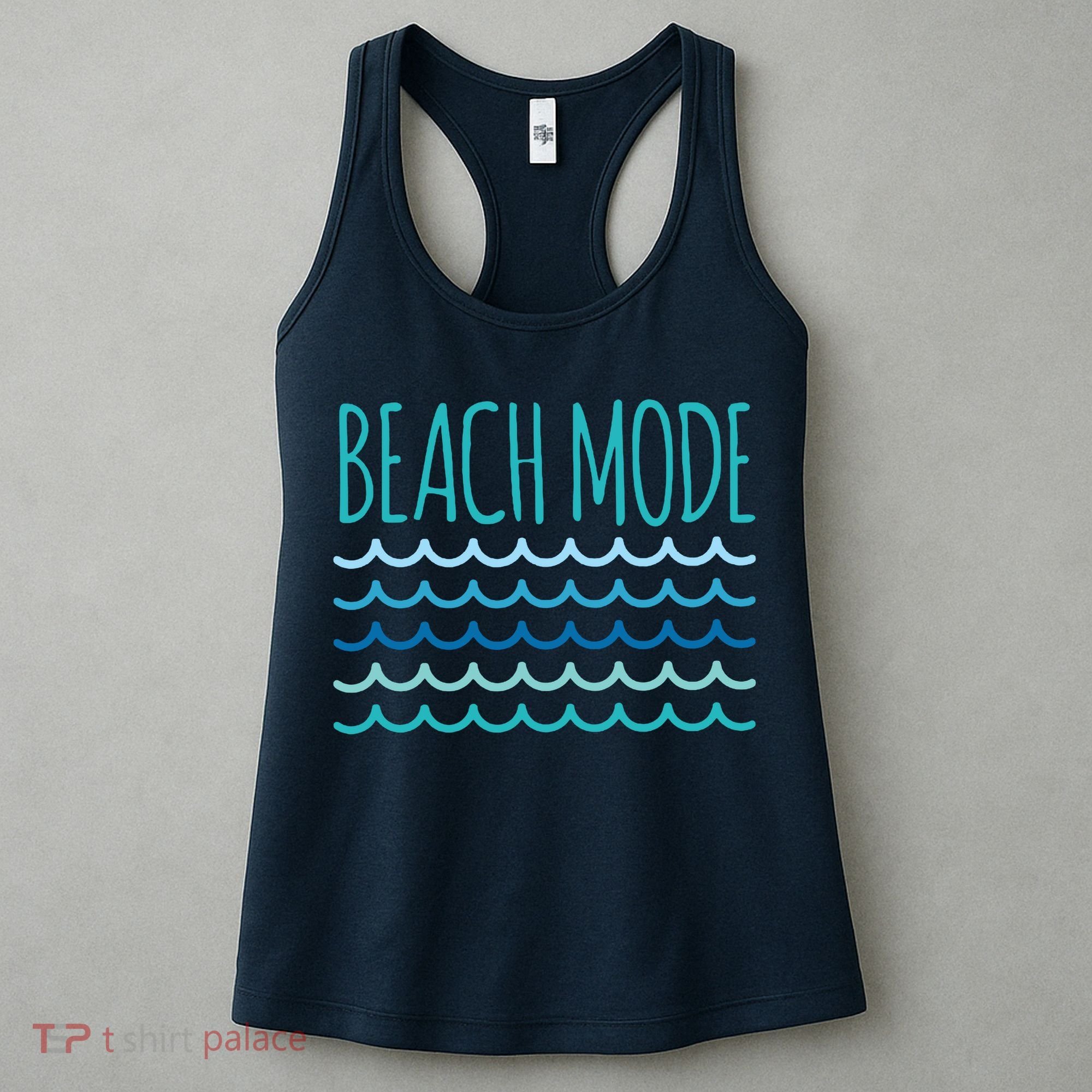 Beach Mode Ocean Wave Women's Tank Top