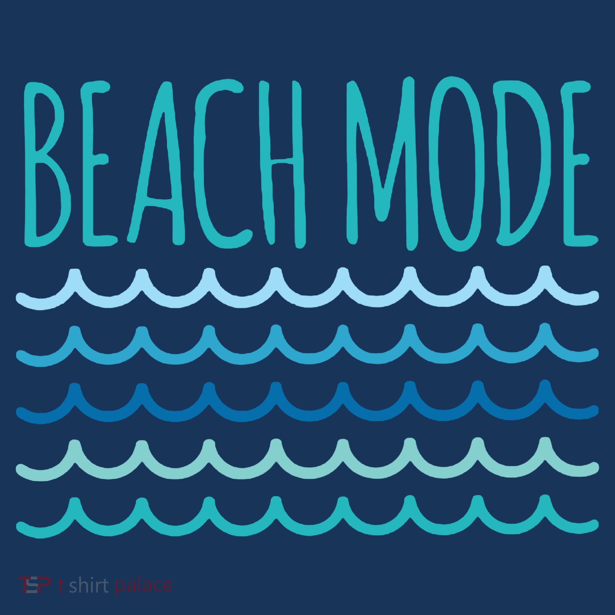 Beach Mode Ocean Wave Kids Sweatshirt