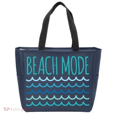 Beach Mode Ocean Wave Tote Bag