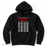 Baseball Math Operation Double Play Mathematician Hoodie thumb 0