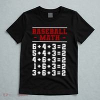 Baseball Math Operation Double Play Mathematician T-Shirt thumb 5