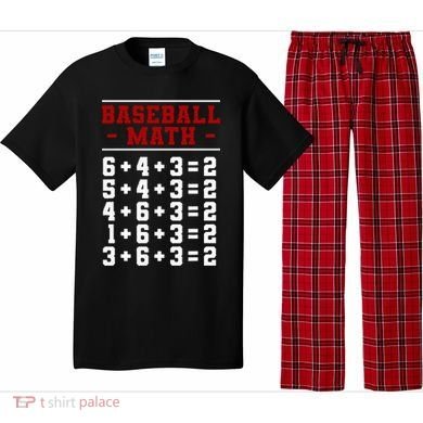 Baseball Math Operation Double Play Mathematician Pajama Set