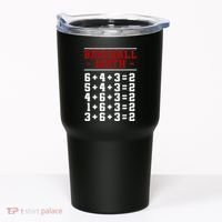 Baseball Math Operation Double Play Mathematician Tumbler thumb 0