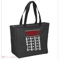 Baseball Math Operation Double Play Mathematician Tote Bag thumb 2