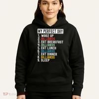 Billiards My Perfect Day Billiards Dad Gift For Father’s Day Hoodie thumb 5