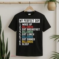 Billiards My Perfect Day Billiards Dad Gift For Father’s Day T-Shirt thumb 2