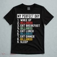 Billiards My Perfect Day Billiards Dad Gift For Father’s Day T-Shirt thumb 5