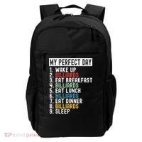 Billiards My Perfect Day Billiards Dad Gift For Father’s Day Backpack thumb 0