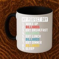 Billiards My Perfect Day Billiards Dad Gift For Father’s Day Coffee Mug thumb 2