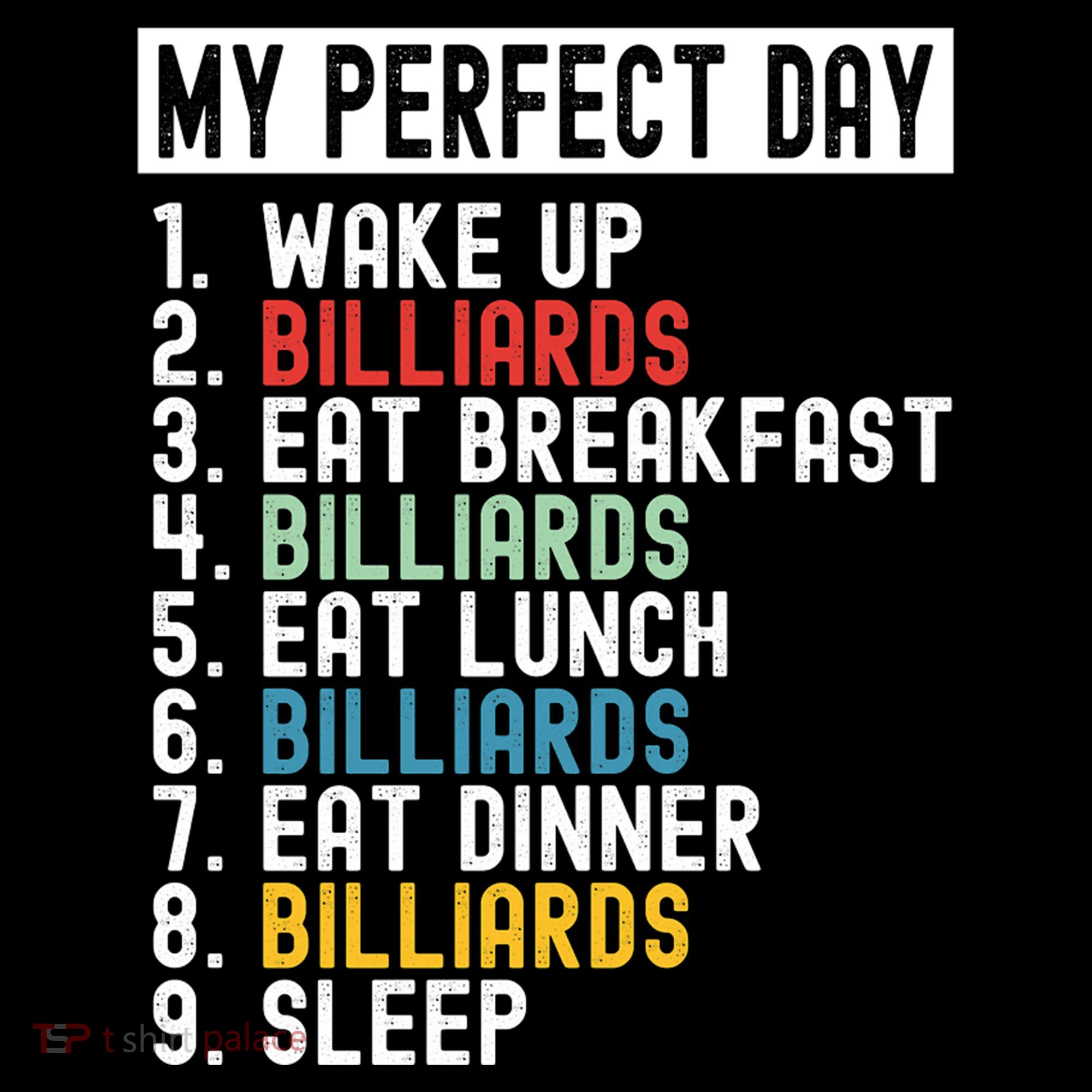 Billiards My Perfect Day Billiards Dad Gift For Father’s Day Women's Hoodie