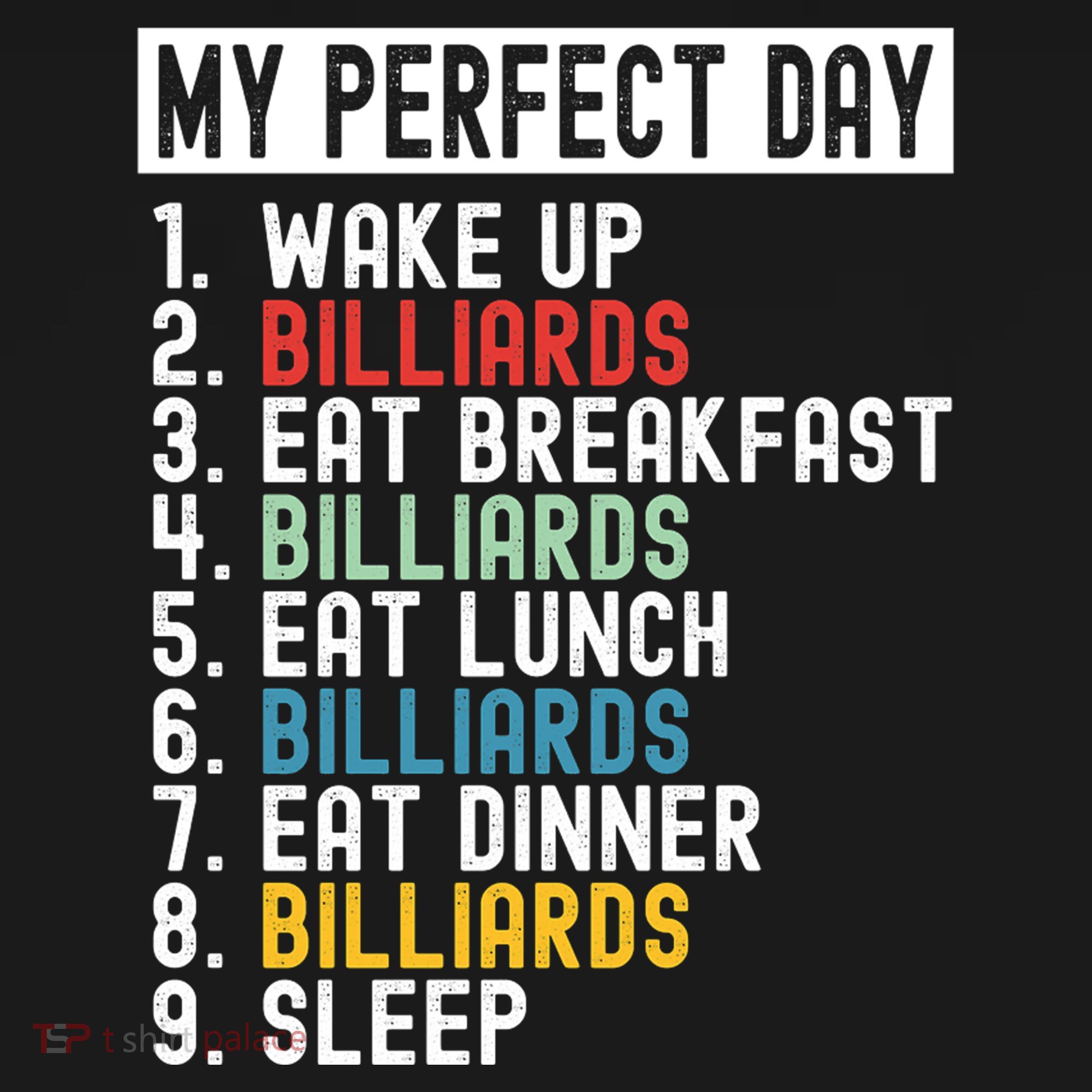 Billiards My Perfect Day Billiards Dad Gift For Father’s Day Women's Tank Top