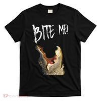 Bite Me! Printed Alligator Vintage T-Shirt thumb 0