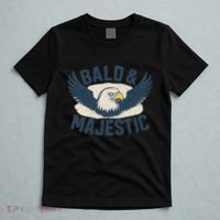 Bald & Majestic - Perfect Gift for Dads T-Shirt thumb 5