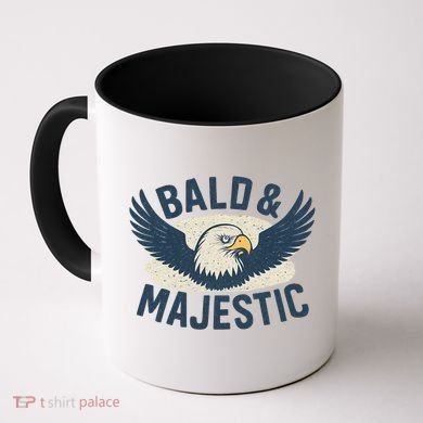 Bald & Majestic - Perfect Gift for Dads Coffee Mug