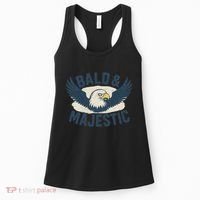 Bald & Majestic - Perfect Gift for Dads Women's Tank Top thumb 0