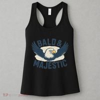 Bald & Majestic - Perfect Gift for Dads Women's Tank Top thumb 3